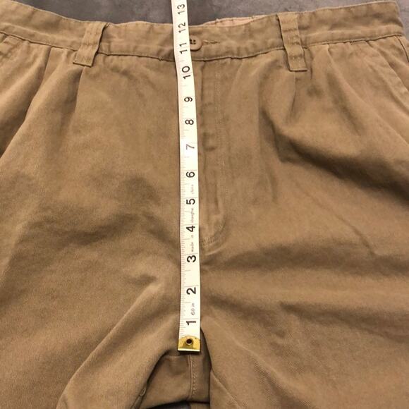 Outdoor Outfitters Pleated Front Shorts Mens Size 33 Twill Vintage Y2K - Picture 7 of 8